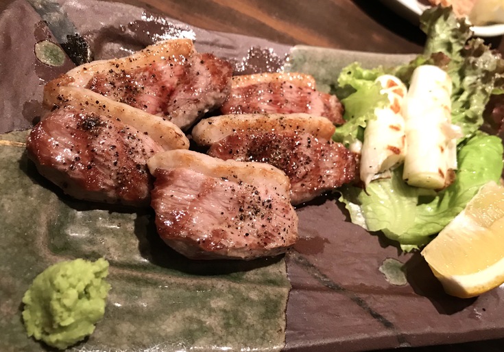 夕飯はオットと「ひのや」で。_c0212604_1924418.jpg
