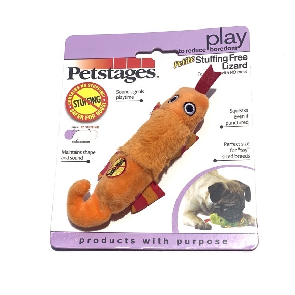 Petstages Petite Stuffing Free ペットステージ スタッフィング フリー リザード_d0217958_12104089.jpeg