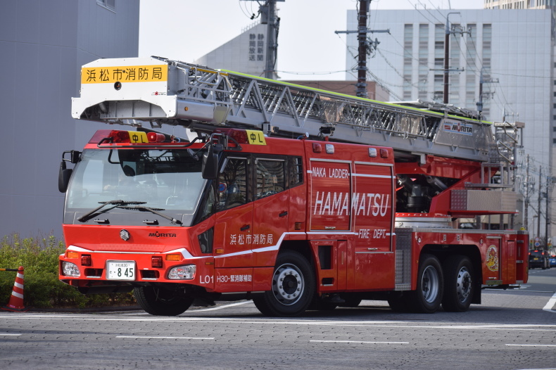 浜松市消防局 はしご車 どらごん撮影記 浜松市消防局 はしご車 どらごん撮影記