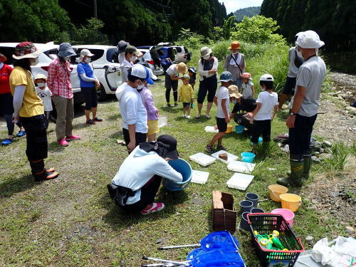 8/1(土) 月イチさんぽ ~水辺の生き物~ 開催しました!_f0212679_16044908.jpg