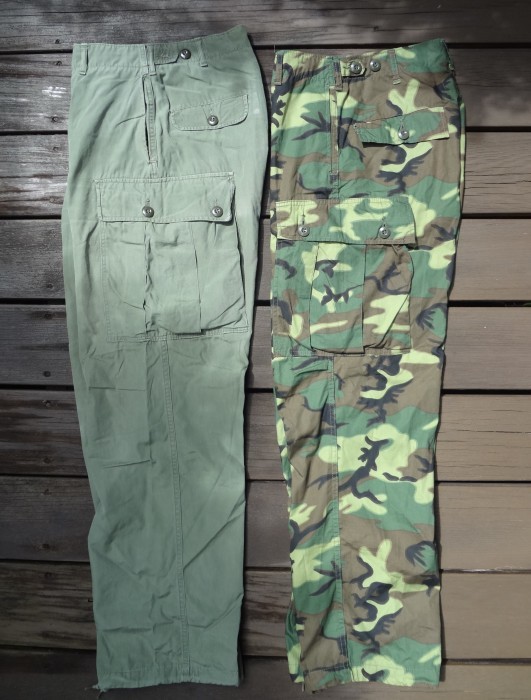 ジャングルファティーグ1stパンツ レプリカの見分け方 : M-51Parka