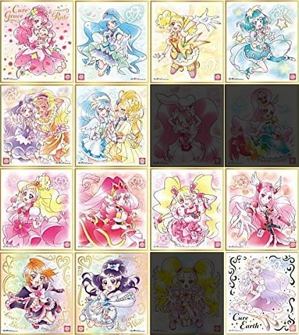 開封レビュー プリキュア色紙art2 16個目 個目 Bob Expo