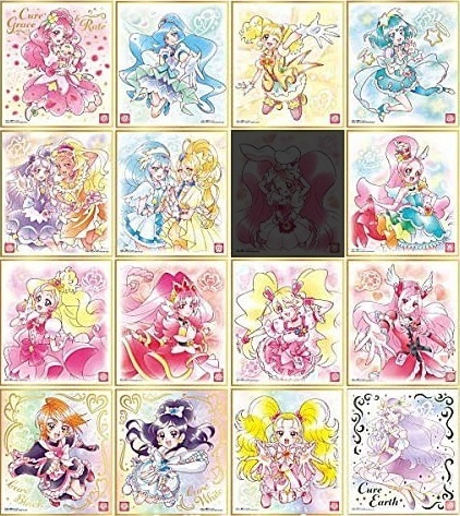 【開封レビュー】プリキュア色紙ART2(16個目~20個目)_f0205396_15542363.jpg