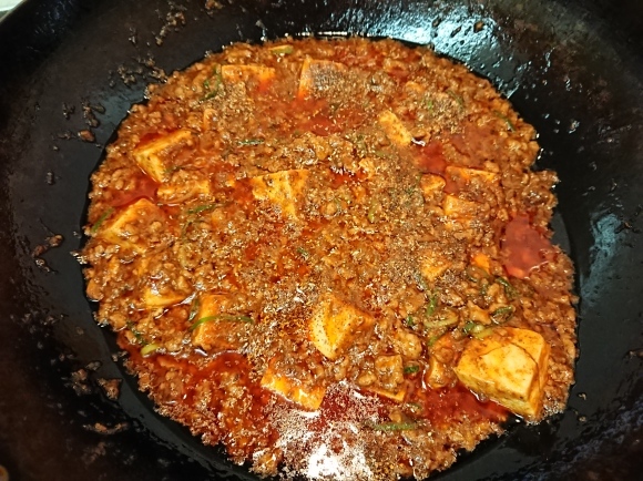 8/1 サッポロラガー赤星、サッポロ男梅サワー、鰹のたたき、丸美屋の麻婆豆腐の素で麻婆ライス@自宅_b0042308_13493078.jpg