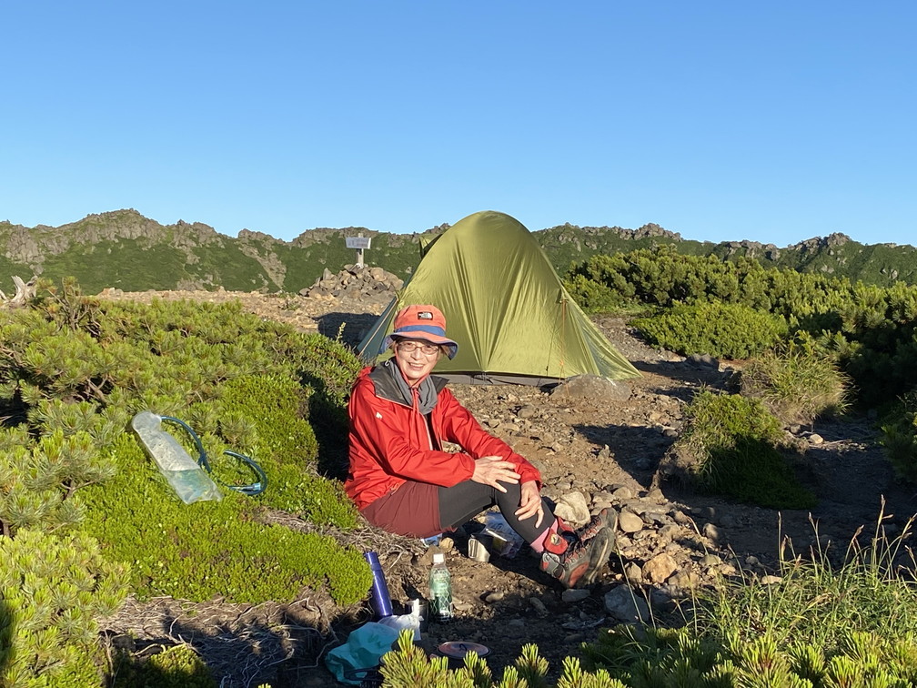 2020年7月 『羊蹄山、山頂ビバーク』 July 2020 \"Bivouac on the Summit Mt Yotei\"_c0219616_16565407.jpg