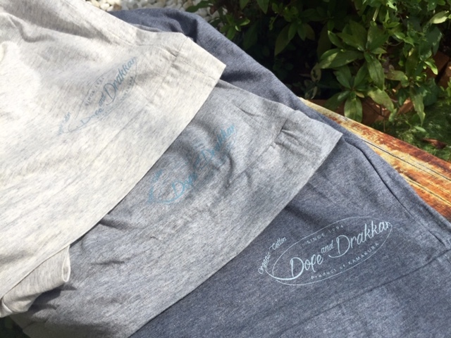新作! TOP BLUE ORGANIC COTTON T SHIRTS 出来ました♪_d0108933_19340328.jpg