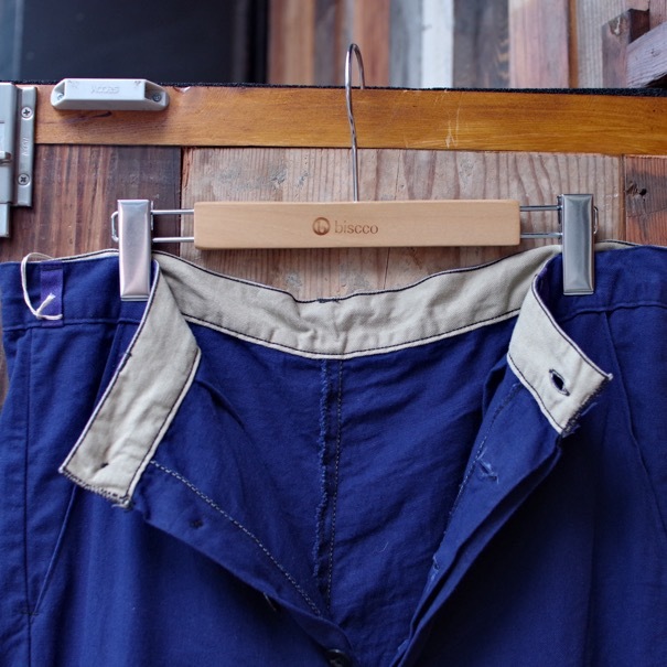 Euro Work Pants / ユーロ ワークパンツ 珍しいコットン・サテン_d0257333_20443442.jpg