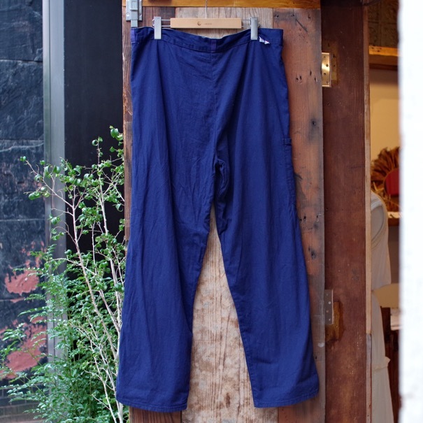 Euro Work Pants / ユーロ ワークパンツ 珍しいコットン・サテン_d0257333_20444748.jpg