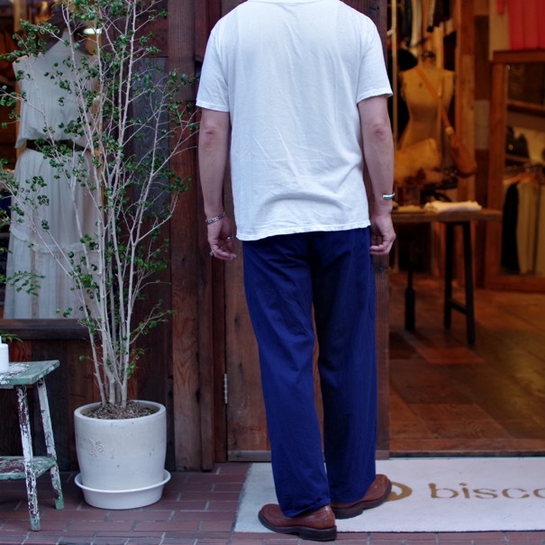 Euro Work Pants / ユーロ ワークパンツ 珍しいコットン・サテン_d0257333_20475274.jpg