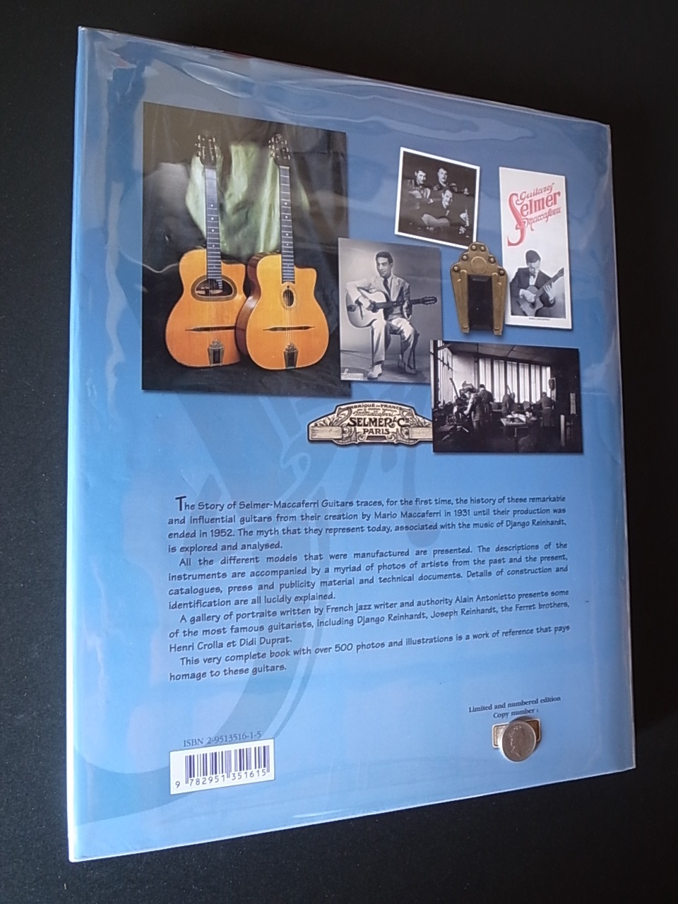THE STORY OF SELMER MACCAFERRI GUITERS / Francois Charle THE STORY OF SELMER MACCAFERRI GUITERS / Francois Charle