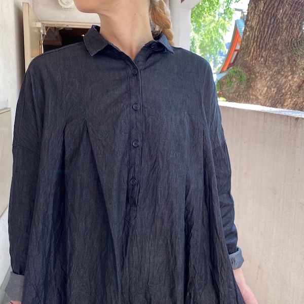 BLACK DENIM ONE-PIECE_d0364239_17571873.jpg