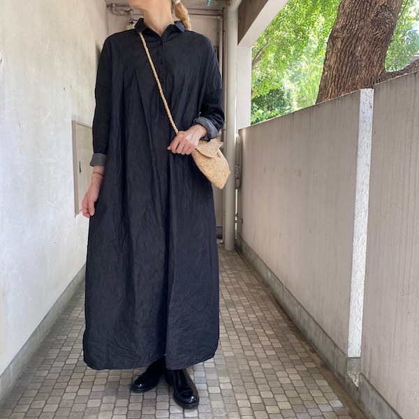 BLACK DENIM ONE-PIECE_d0364239_18124399.jpg