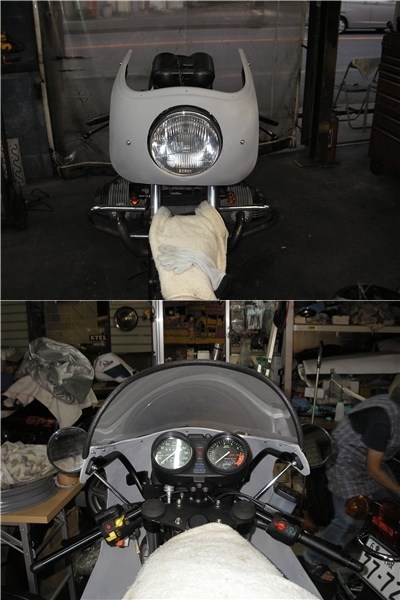 BMW R100RS フロントカウルの変更⇒イモラtypeへ_e0218639_10231721.jpg