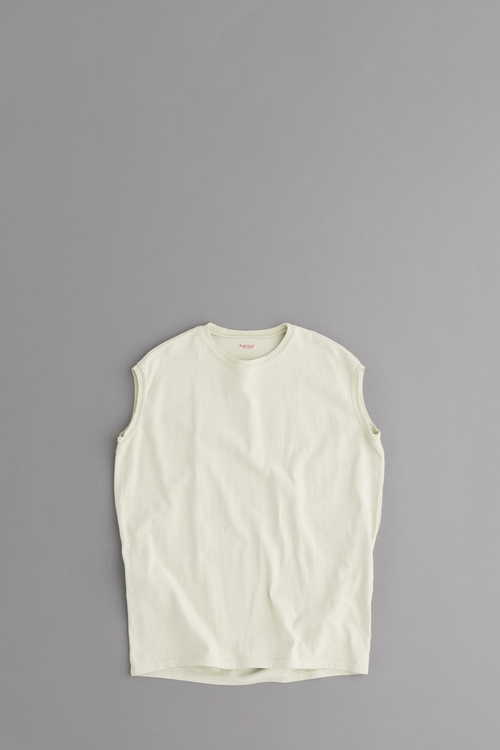 KAPITAL 16/-度詰め天竺 ノースリーブBIG-T_d0120442_16551816.jpg
