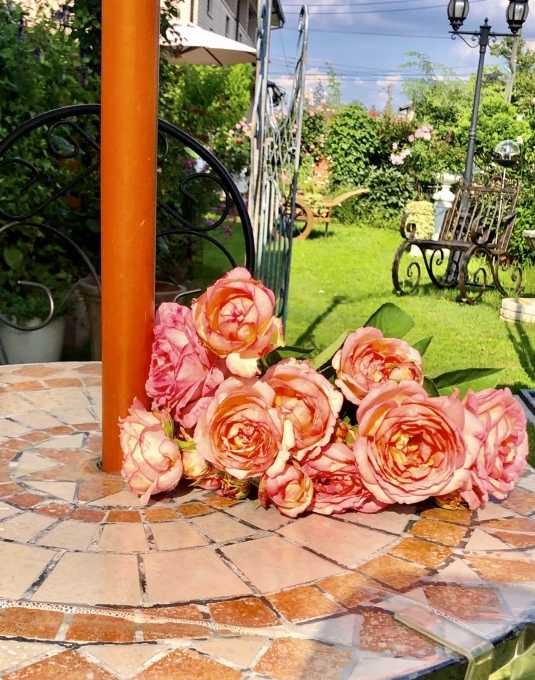 最後の輝きの2番花♡新種の白くま♪_a0396654_19545797.jpeg