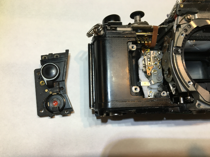 CONTAX 139Quartz 清掃備忘録 B個体 : 背景放射