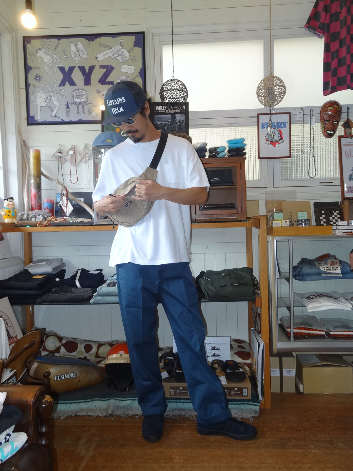 CAPTAINS HELM / キャプテンズヘルム #T/C WORK PANTS : FLARY ...