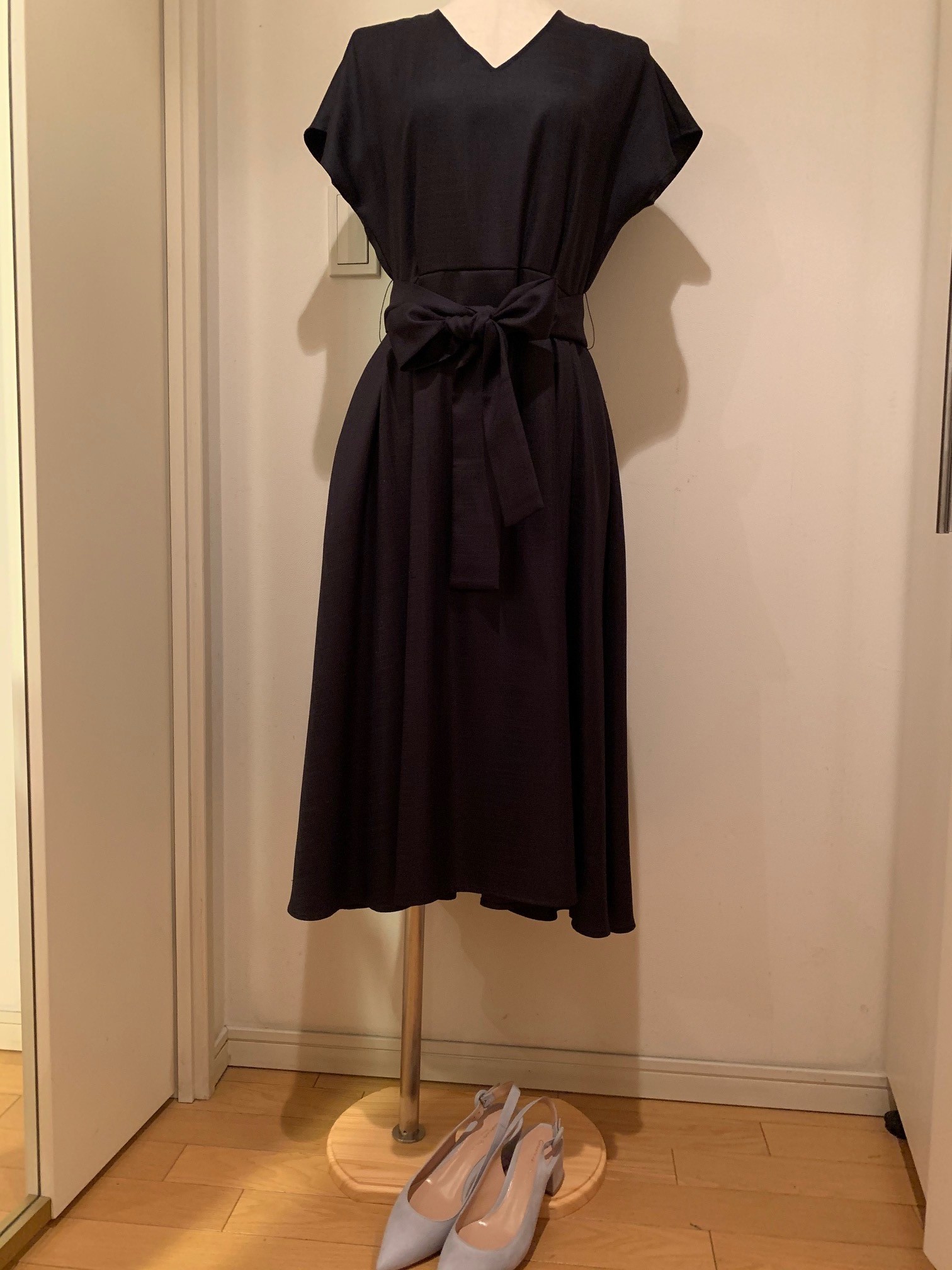 リボンを結ぶ位置で印象が変わるコーディネーション Wayakoのつぶやき