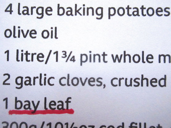 英語でレシピを読む 食材 18 ローリエ イギリスの食 イギリスの料理 菓子