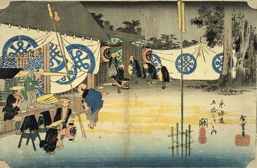 作者名: ・安藤 広重 (東海道五拾三次) ・日本橋 (朝之景 作者名: ・安藤 広重 (東海道五拾三次) ・日本橋 (朝之景