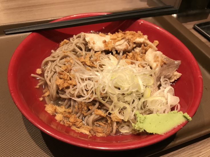 肉骨茶(バクテー)蕎麦を食べてみました@富士そば(立川)_c0212604_1934741.jpg