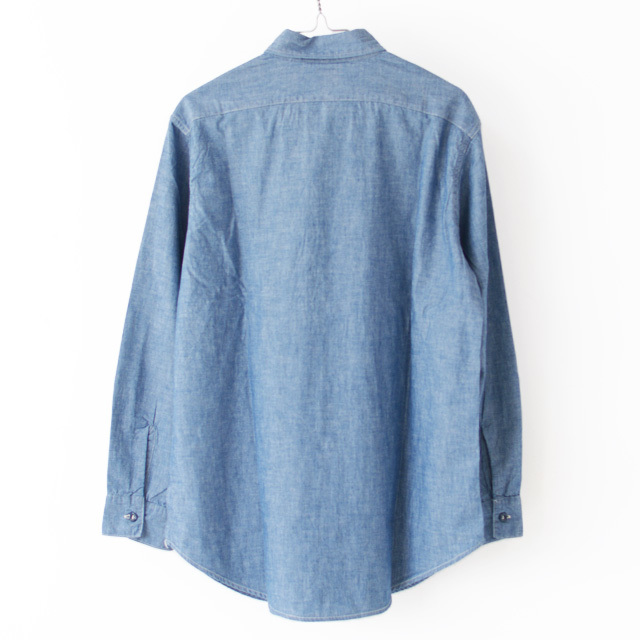 orslow [オアスロウ] M UTILITY WORK SHIRT CHAMBRAY [01-8063-84] ユーティリティー ワークシャツ ・シャンブレーシャツ・　MEN\'S _f0051306_15564091.jpg