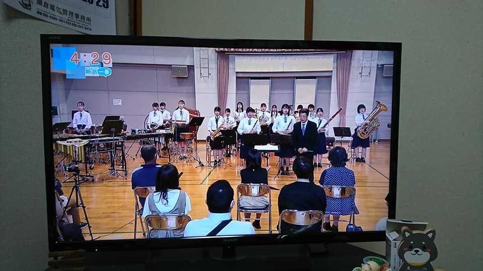 大瀧拓哉公演、中止につき払い戻し中です。&そして新潟西高校吹奏楽部さん。_e0046190_17121348.jpg