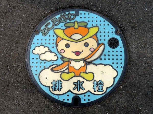 東所沢駅からサクラタウンまでマンホール蓋との出会いの散歩(KADOKAWAのイラストLEDマンホールなど)_e0304702_09063949.jpg