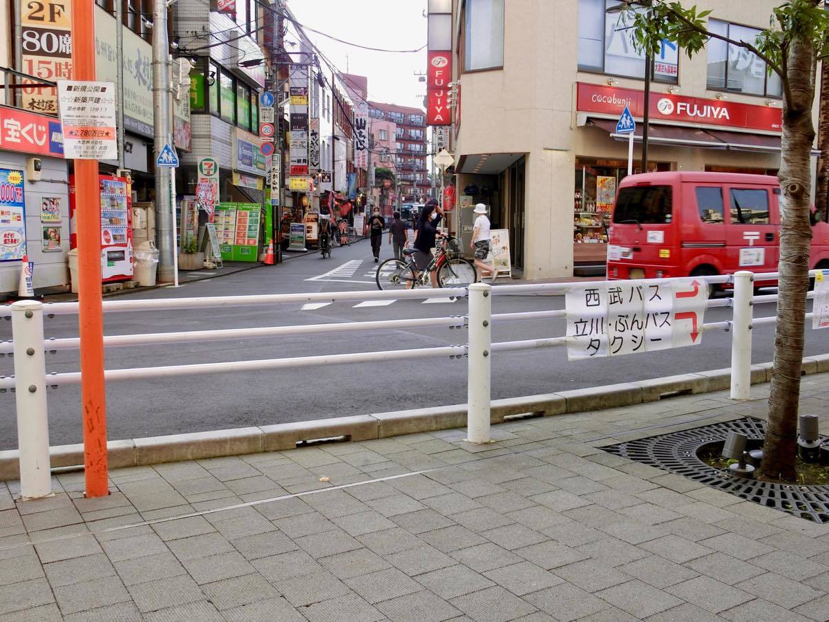 西武バス 国分寺駅北入口ターミナルとバス専用道 黄色い電車に乗せて 西武バス 国分寺駅北入口ターミナルとバス専用道 黄色い電車に乗せて