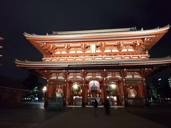 雷門 浅草寺のライトアップ 08 08 いつの間にか20年 雷門 浅草寺のライトアップ 08 08 いつの間にか20年