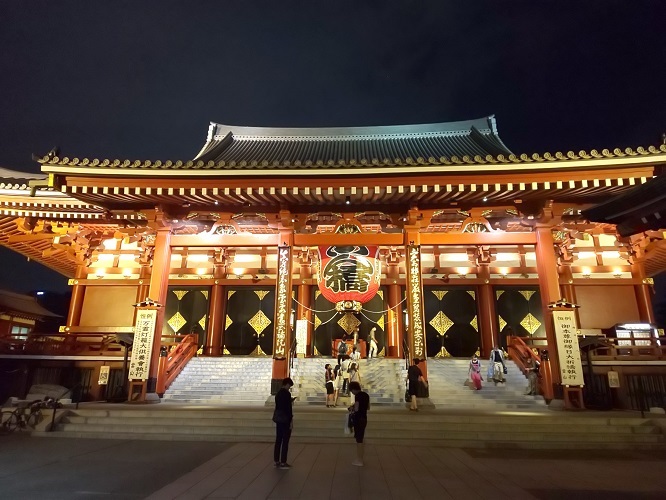 雷門 浅草寺のライトアップ 08 08 いつの間にか２０年