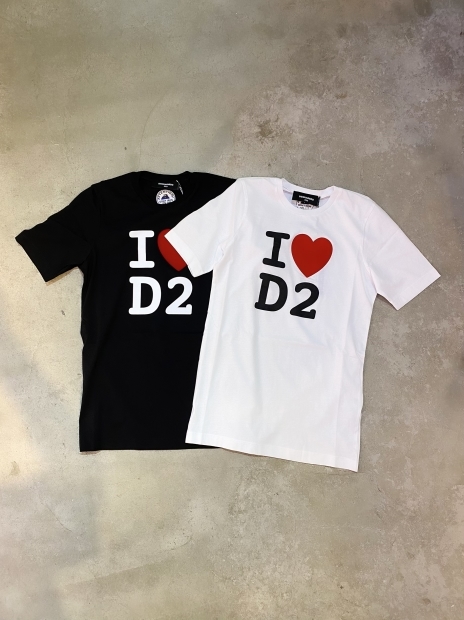  20FW新作「DSQUARED2 ディースクエアード」Tシャツ・デニムミニスカート入荷です。_c0204280_11442684.jpg