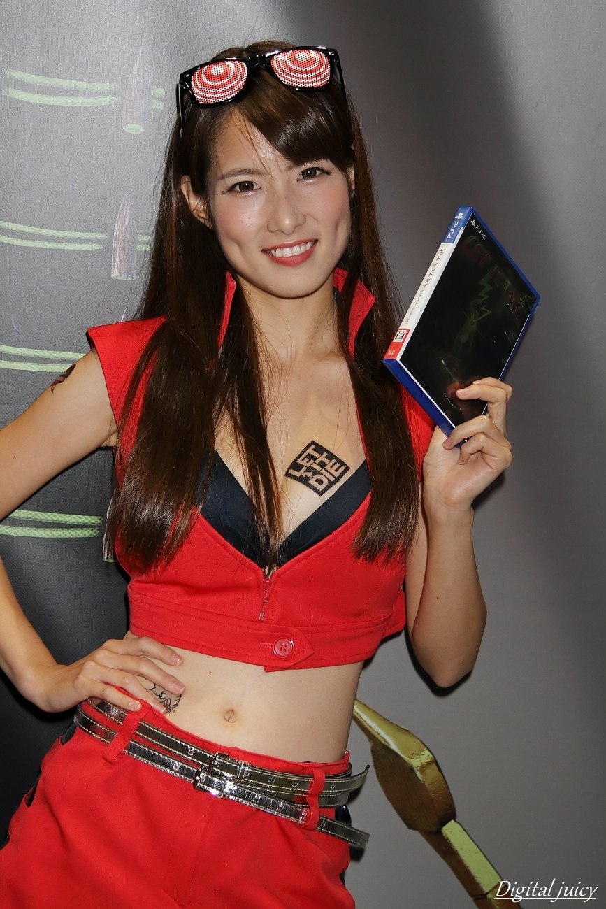 有村優花 さん Let It Die ブース Digital Juicy 有村優花 さん Let It Die ブース Digital Juicy
