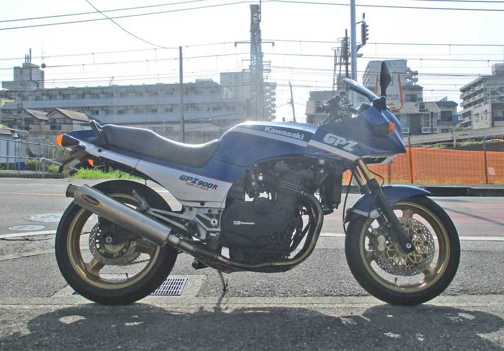 S田サン号 GPZ900Rニンジャのカウルステー＆スクリーン交換だったりカウル補修からの車検取得で試乗・・・(^^♪ （Part2）_f0174721_20583028.jpg