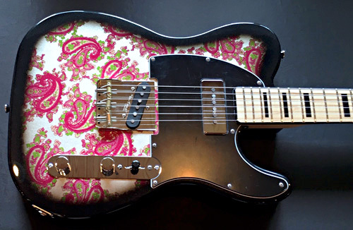 貼りメの「Black Pink PaisleyのSTD-T」の1本目が完成!_e0053731_17574284.jpeg
