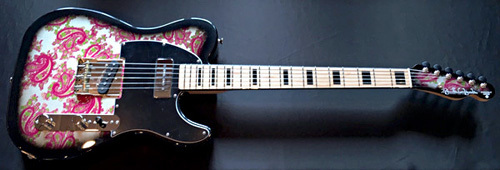 貼りメの「Black Pink PaisleyのSTD-T」の1本目が完成!_e0053731_17574845.jpeg