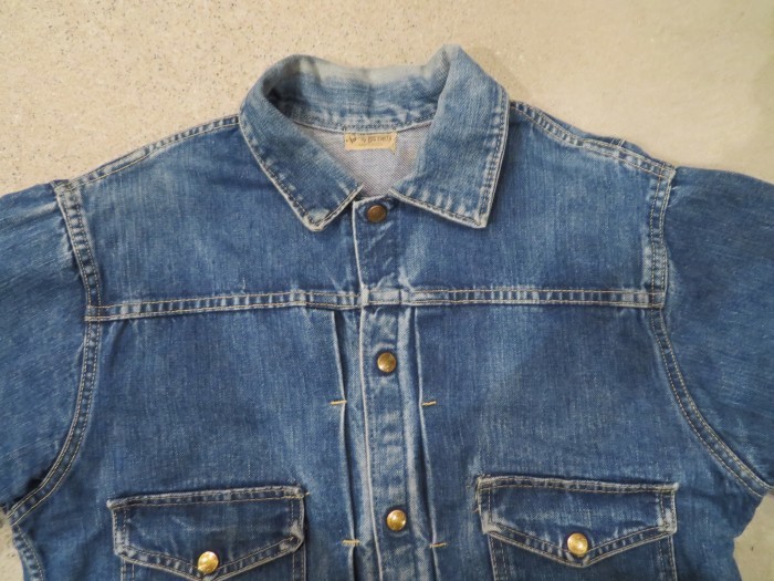 50\'s 60\'s Buckaroo Two Pocket Denim Jacket_e0187362_13242961.jpg