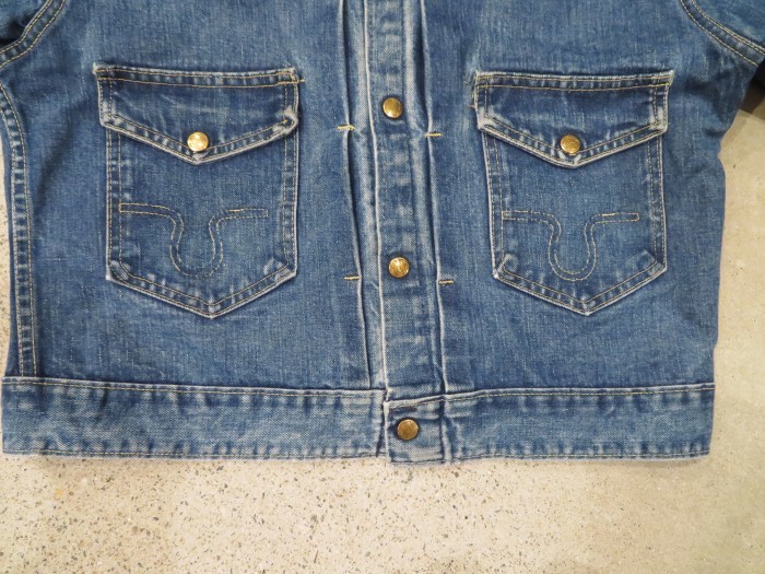 50\'s 60\'s Buckaroo Two Pocket Denim Jacket_e0187362_13251630.jpg
