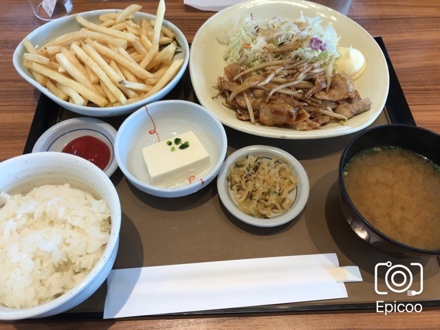 やよい軒で遅めのランチ 早めの夕飯 シエラな気分