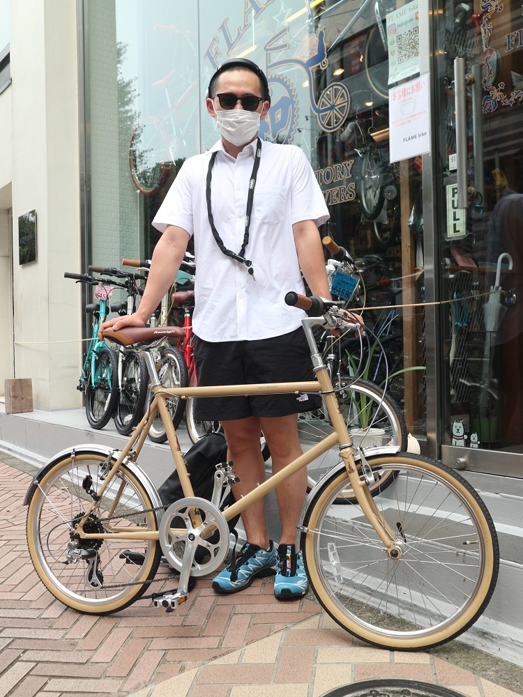 8月10日　渋谷　原宿　の自転車屋　FLAME bike前です_e0188759_18452687.jpg