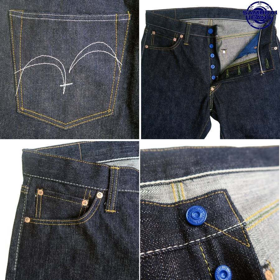 SAMURAI JEANS(サムライジーンズ) 【予約商品】SAMURAI JEANS×UNIQUE JEAN STORE別注　蝦夷ジーンズ第9弾『沙牟奢允』_c0204678_18471559.jpg