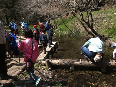 もりもり土木工事　池と川とカブトムシの家とかき氷_b0126307_13443246.jpg