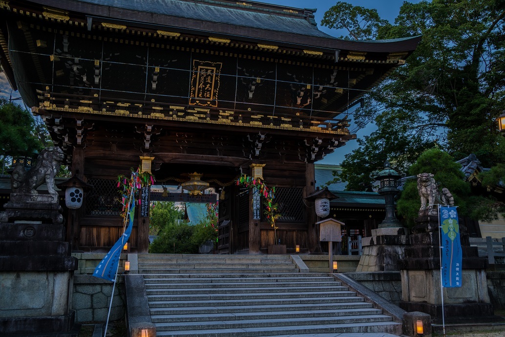 北野七夕祭 北野天満宮 鏡花水月 北野七夕祭 北野天満宮 鏡花水月
