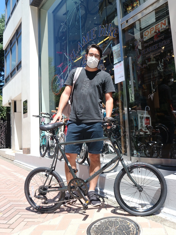 8月12日　渋谷　原宿　の自転車屋　FLAME bike前です_e0188759_14533638.jpg