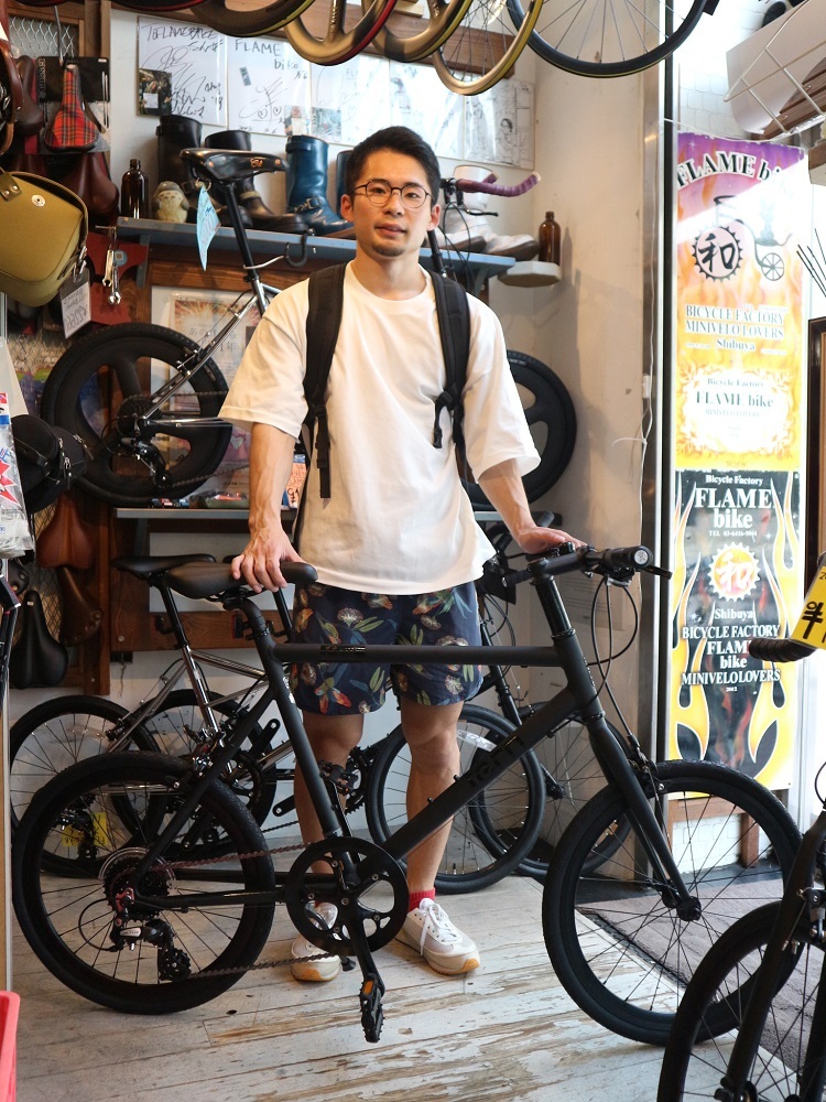 8月12日 渋谷 原宿 の自転車屋 FLAME bike前です_e0188759_14535373.jpg