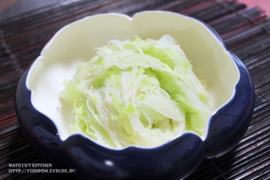 【ぎふベジ】キャベツ編②　～　たっぷりキャベツの基本の夏ヤサ麺（野菜麺・野菜素麺・そうめん）でクールダウン。_e0192461_15531191.jpg