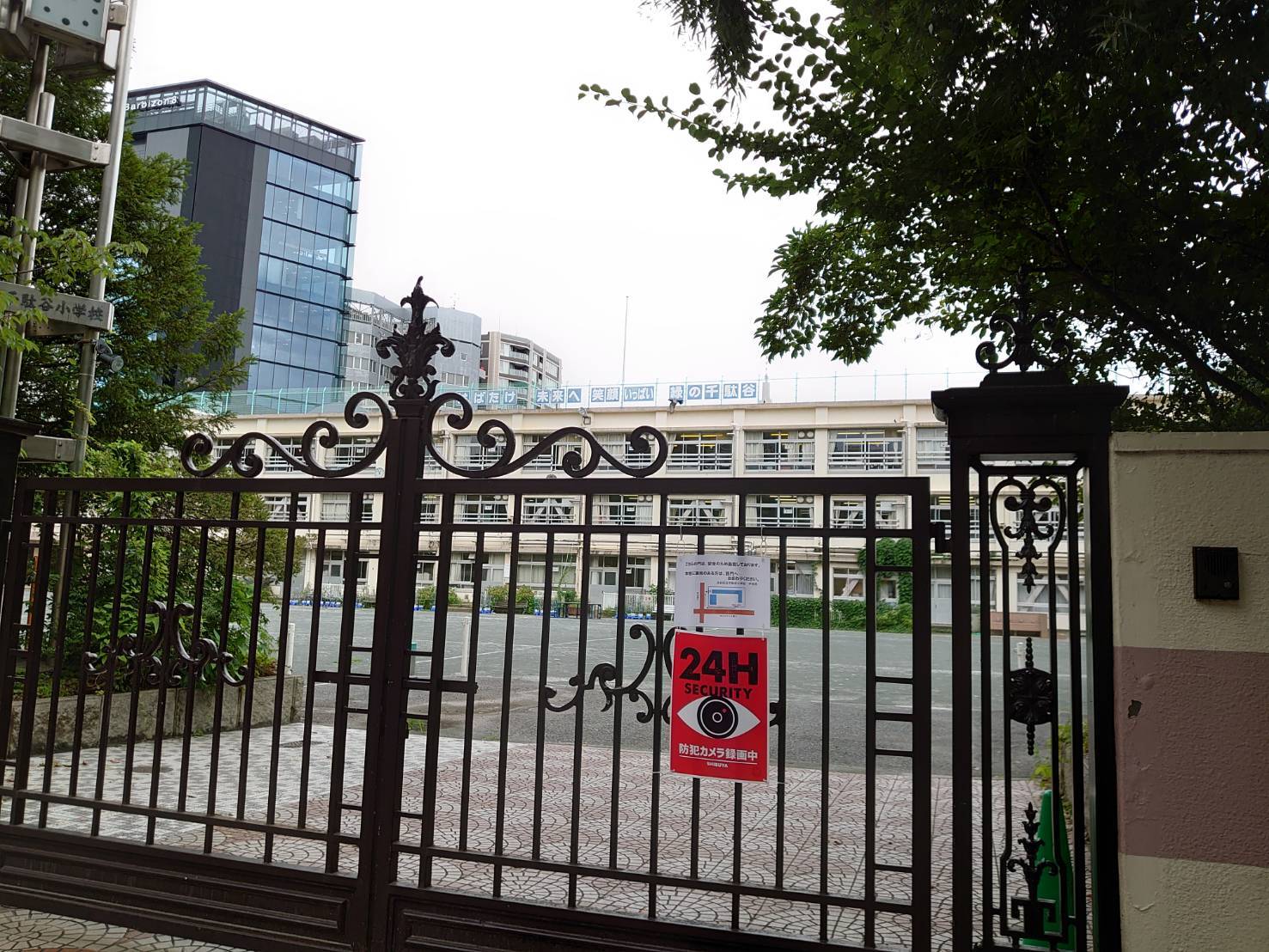 「千駄ヶ谷小学校とモンマスティー」_a0075684_09133158.jpg