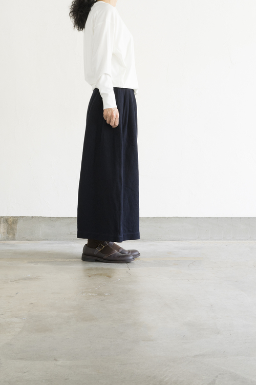 ゴーシュ リネンコットンカルゼ キュロットパンツ : un.regard