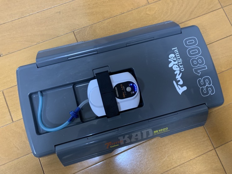 オトリ缶のブクブク「OXY-1400」_f0103126_16295122.jpg