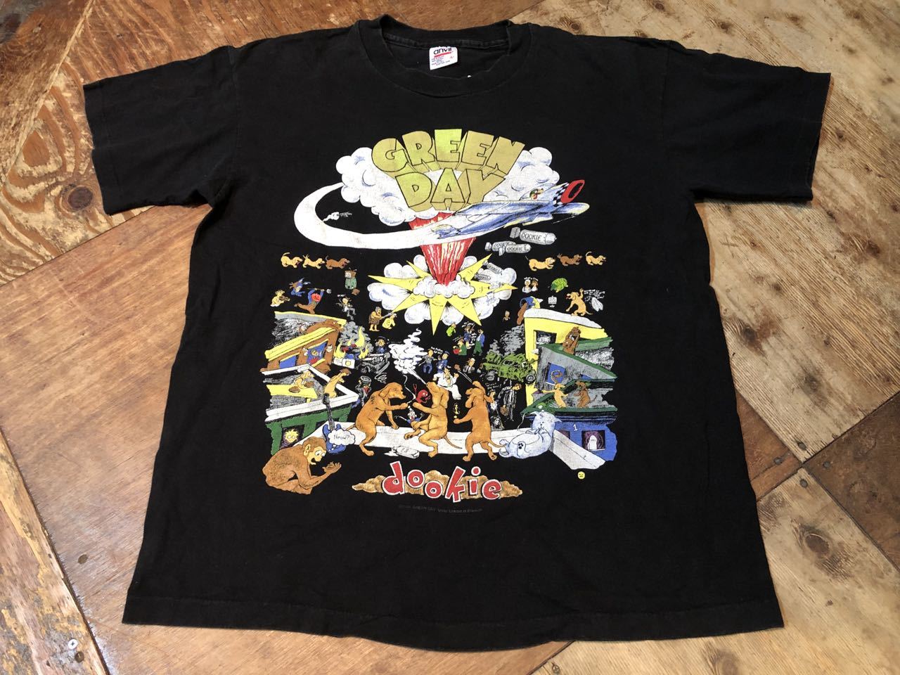 90s ヴィンテージ グリーン・デイ Green Day tee Tシャツ